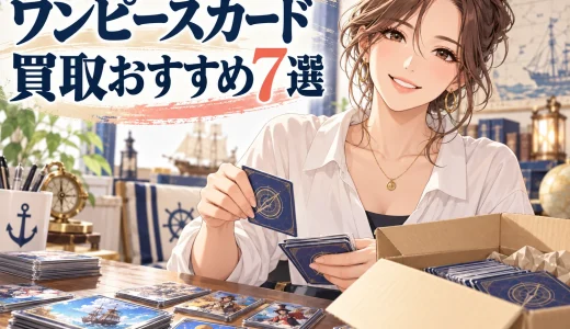 ワンピースカード買取おすすめ7選｜ワンピースカードを売るならどこ？ アイキャッチ