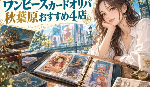 ワンピースカードオリパ秋葉原のおすすめ4店 アイキャッチ