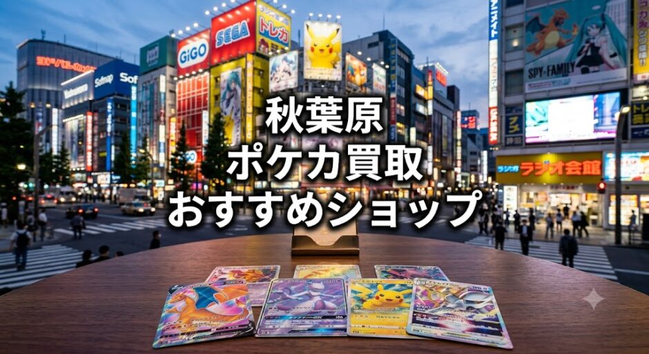 秋葉原ポケカ買取 おすすめショップアイキャッチ